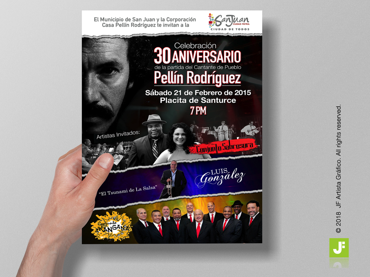 Postcards Design Puerto Rico Pellin Rodriguez Aniversario